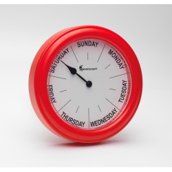 Red Day Clock