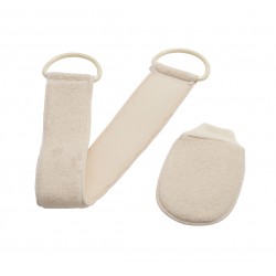 Flannel Strap & Wash Mitt