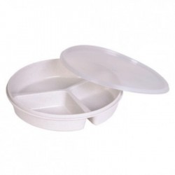Partitioned Scoop Dish with...