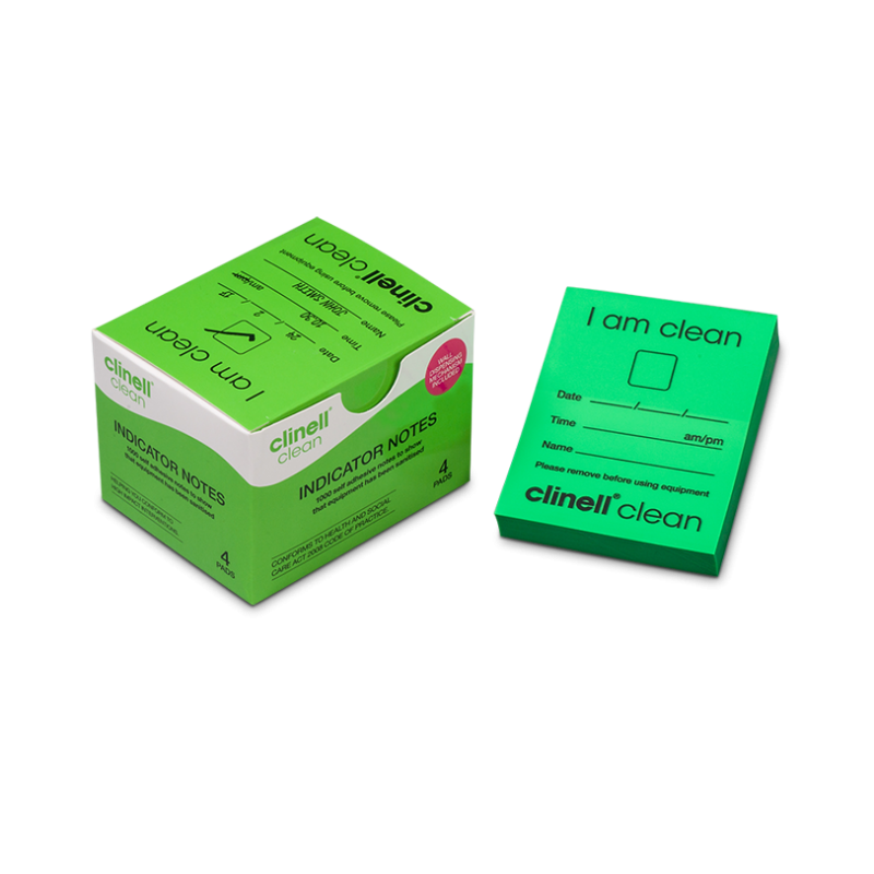 Clinell Indicator Notes Green