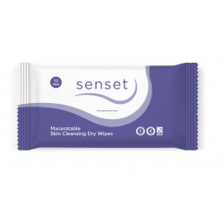 Senset Maceratable Dry Wipes