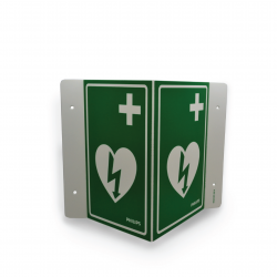 AED Sign Green