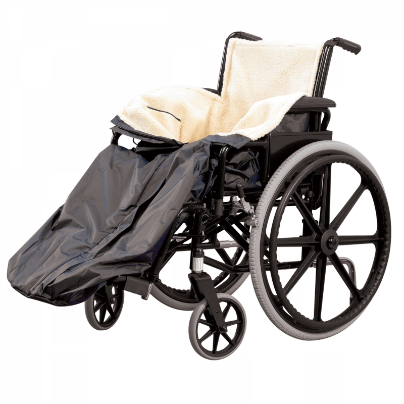Homecraft Wheelchair Cosy pictured on wheelchair sold separately.
