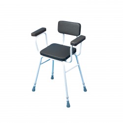 Perching Stool - Black PVC...