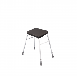 Perching Stool - Black PVC...