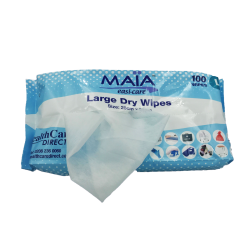 Maia Large Dry Wipes 28 x...