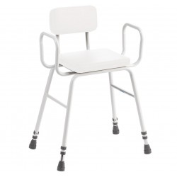 Perching Stool - White PVC...