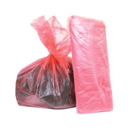 Red Soluble Laundry Bags -...