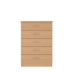 Classic Collection 5 Drawer Wide Chest